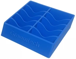 Groomtech Wide Blade Caddy Double Row 10pcs - Cobalt Blue