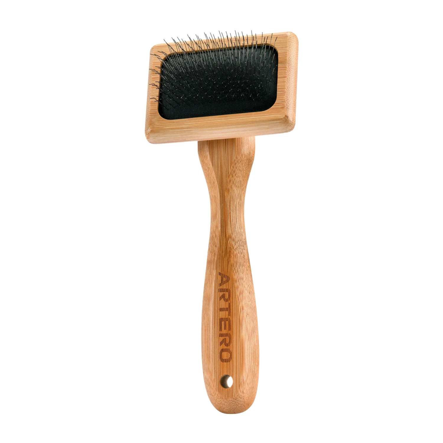 Artero Nature 11mm Firm Pin Slicker Brush - XS 1 Artero Nature 11mm Firm Pin Slicker Brush - XS