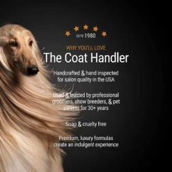 COAT HANDLER Anti-Static Detangler Spray Almond 8oz (237ml) -Grooming Tools Sales CH 83243 2