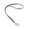 COASTAL Grooming Loop 24" X 3/8" Purple Multi Paw With Camlock