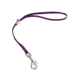 Coastal Grooming Loop 24" X 3/8" Purple Animal Print With Camlock