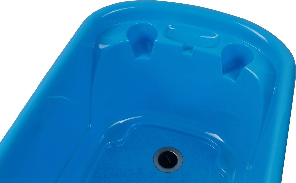 Small Portable Bath Tub For Dogs And Cats (Blue) 1 Small Portable Bath Tub For Dogs And Cats (Blue)