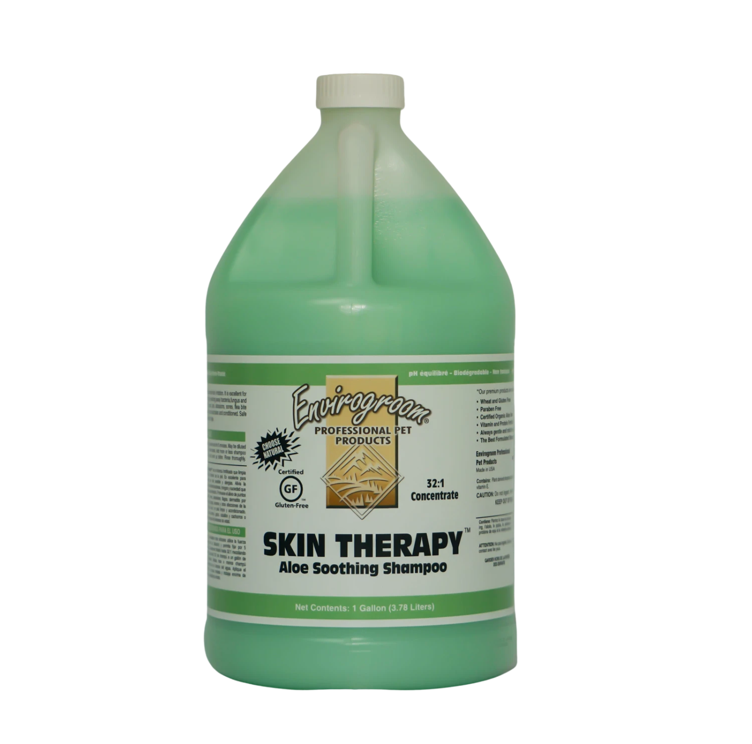 Envirogroom Skin Therapy Aloe Soothing Antiseptic Shampoo 1 Gallon 1 Envirogroom Skin Therapy Aloe Soothing Antiseptic Shampoo 1 Gallon