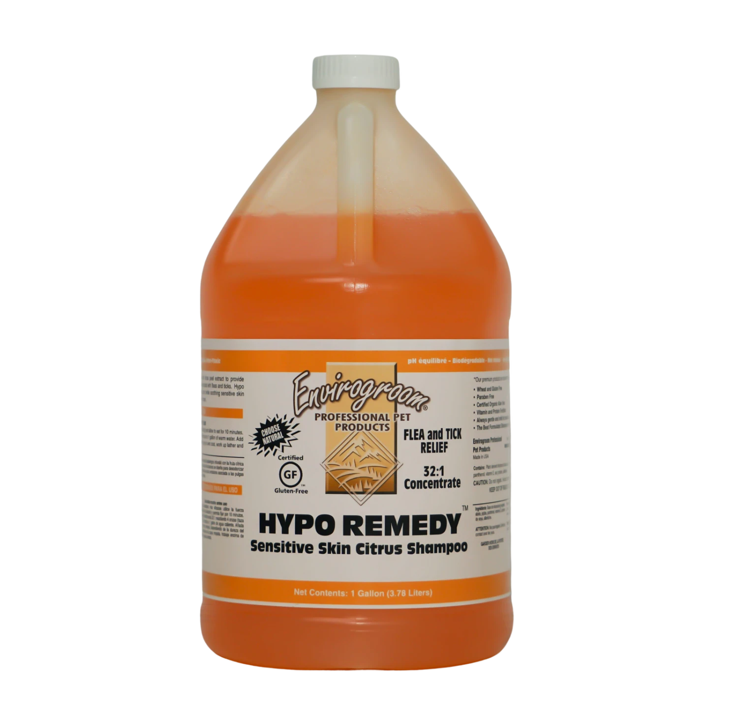 Envirogroom Hypo Remedy Sensitive Skin Citrus Shampoo 1 Gallon 1 Envirogroom Hypo Remedy Sensitive Skin Citrus Shampoo 1 Gallon