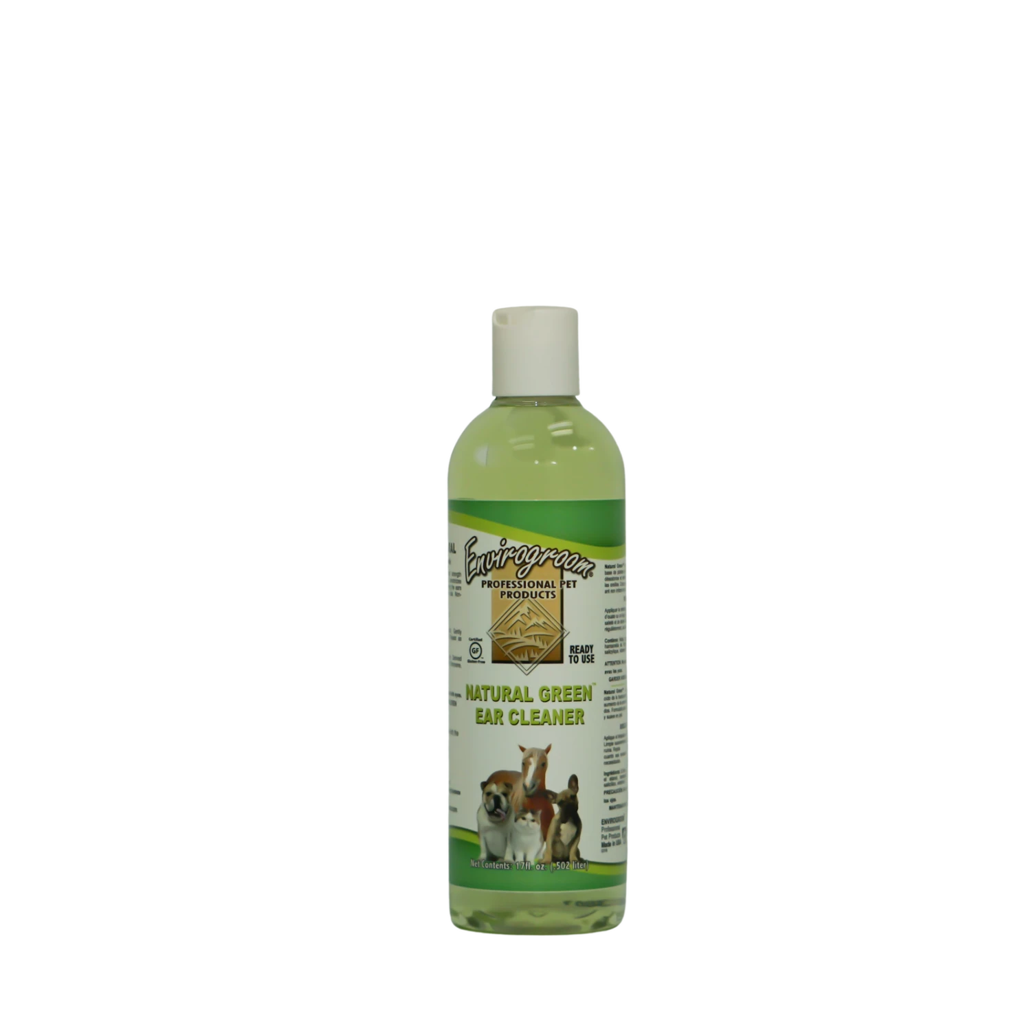 Envirogroom Natural Green Herbal Ear Cleaner 17oz 1 Envirogroom Natural Green Herbal Ear Cleaner 17oz