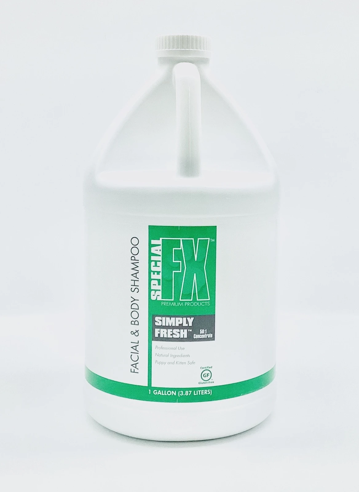 Special FX Simply Fresh Facial And Body Shampoo 50:1 Concentrate 1 Gallon 1 Special FX Simply Fresh Facial And Body Shampoo 50:1 Concentrate 1 Gallon