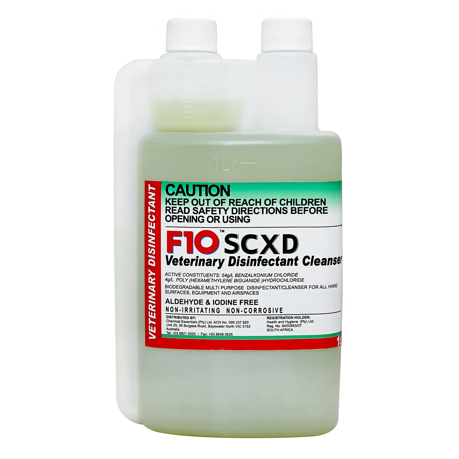 F10 SCXD Veterinary Disinfectant Cleanser Pine 1L 1 F10 SCXD Veterinary Disinfectant Cleanser Pine 1L