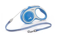 Flexi Comfort Cord For Dogs Retractable Lead Blue Small 5m