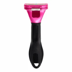 Furminator DeShedding Tool - Small Cat Long Hair Metallic [Pink] -Grooming Tools Sales FU 01224 2