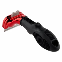 Furminator DeShedding Tool - Small Dog Long Hair Metallic [Red] -Grooming Tools Sales FU 02514 3