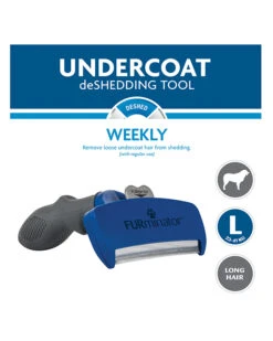 Furminator Undercoat DeShedding Tool - Large Dog Long Hair -Grooming Tools Sales FU 14113 2