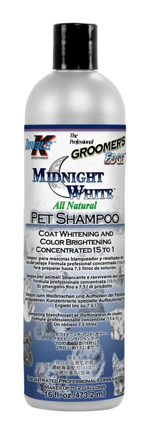 Groomer's Edge Midnight White Shampoo 473ml 1 Groomer's Edge Midnight White Shampoo 473ml