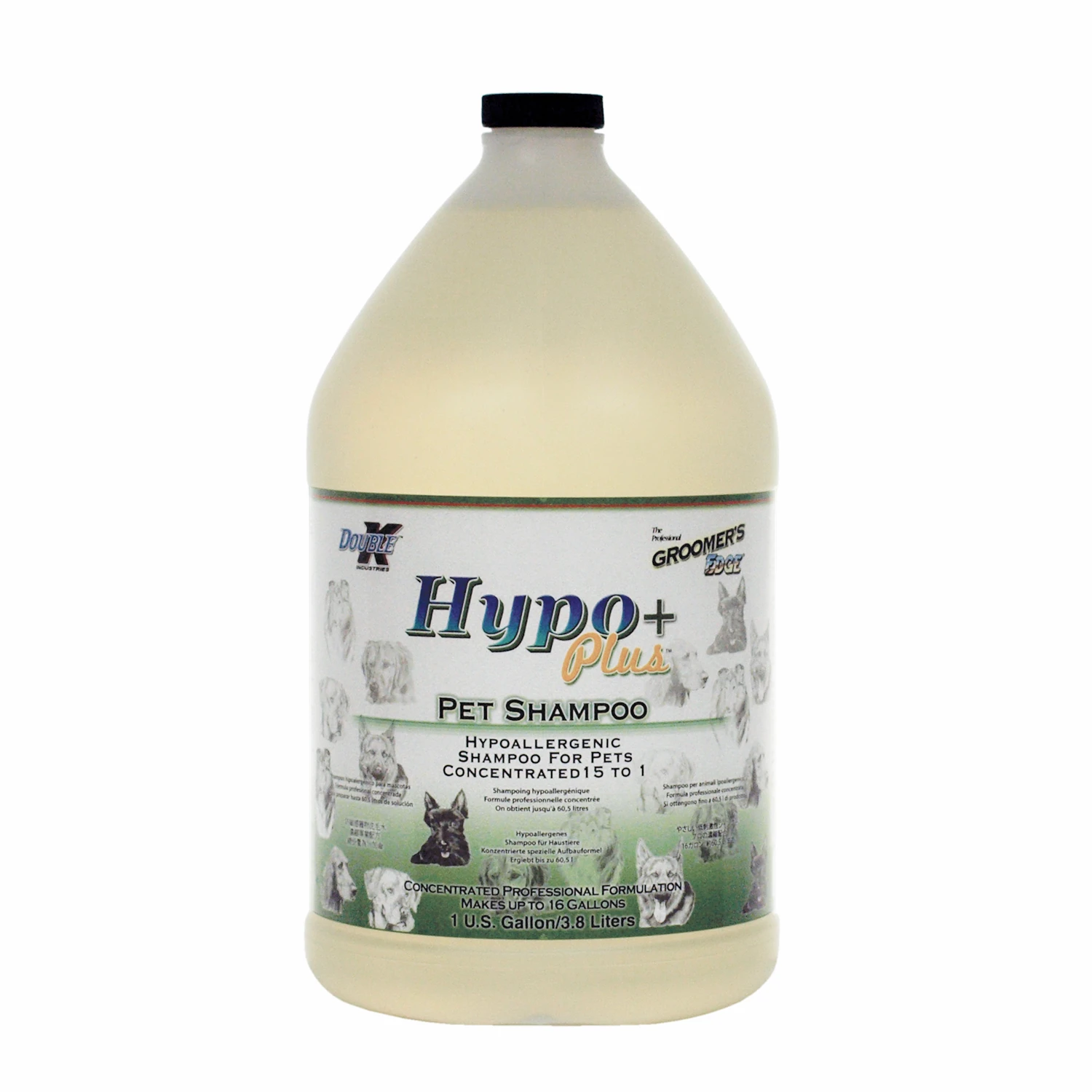 Groomer's Edge Hypo+ Allergenic Shampoo 3.8L 1 Groomer's Edge Hypo+ Allergenic Shampoo 3.8L