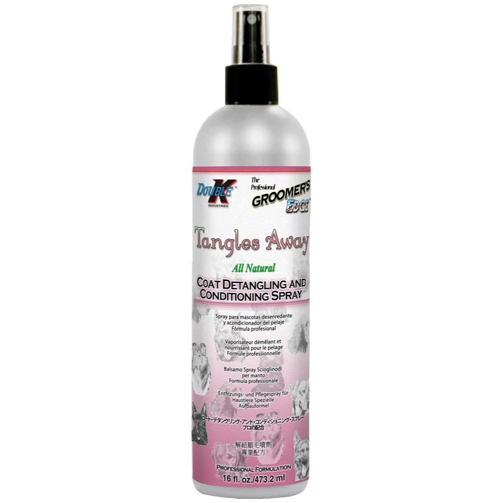 Groomer's Edge Tangles Away Detangler Spray 473ml 1 Groomer's Edge Tangles Away Detangler Spray 473ml