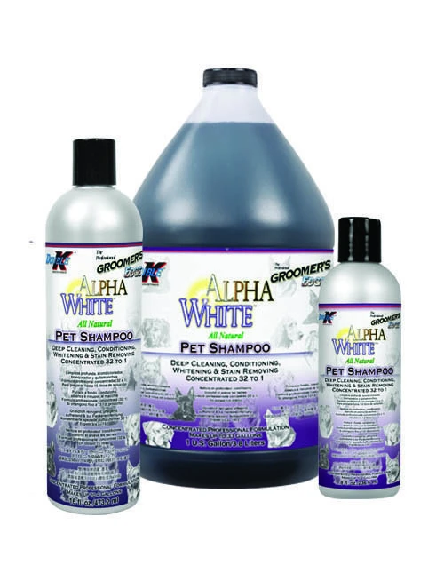 Groomer's Edge Alpha White Shampoo 3.8L 2 Groomer's Edge Alpha White Shampoo 3.8L - Image 2