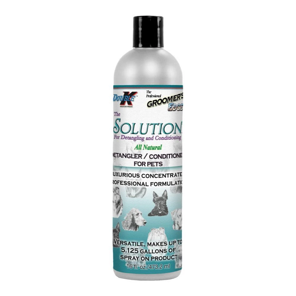 Groomer's Edge The Solution Detangler / Conditioner 473ml 1 Groomer's Edge The Solution Detangler / Conditioner 473ml