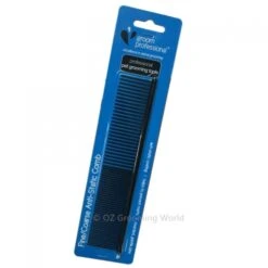 Groom Professional Fine/Coarse Anti-Static Comb Black