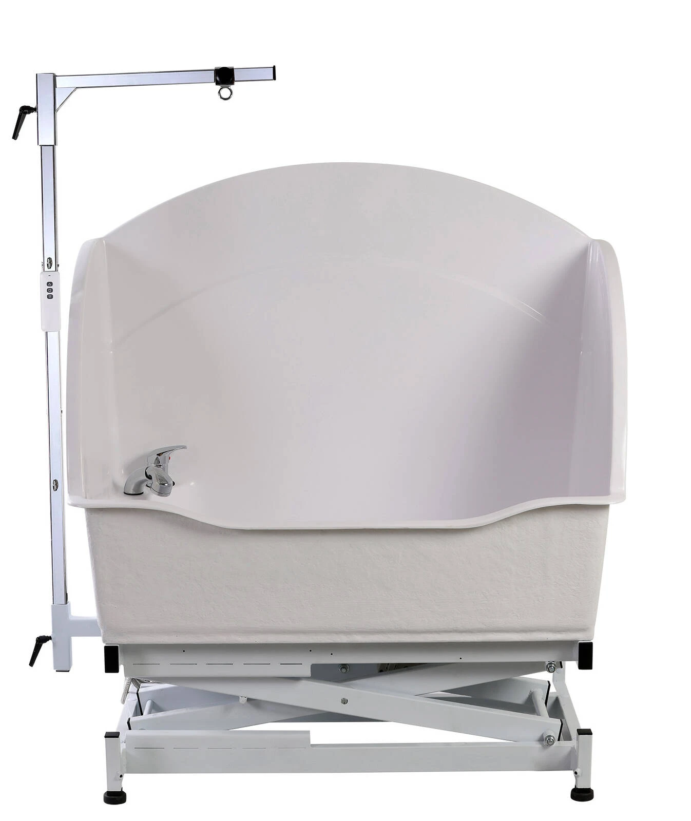 Groomtech Master Fiberglass Electric Lifting Bath Tub 1 Groomtech Master Fiberglass Electric Lifting Bath Tub