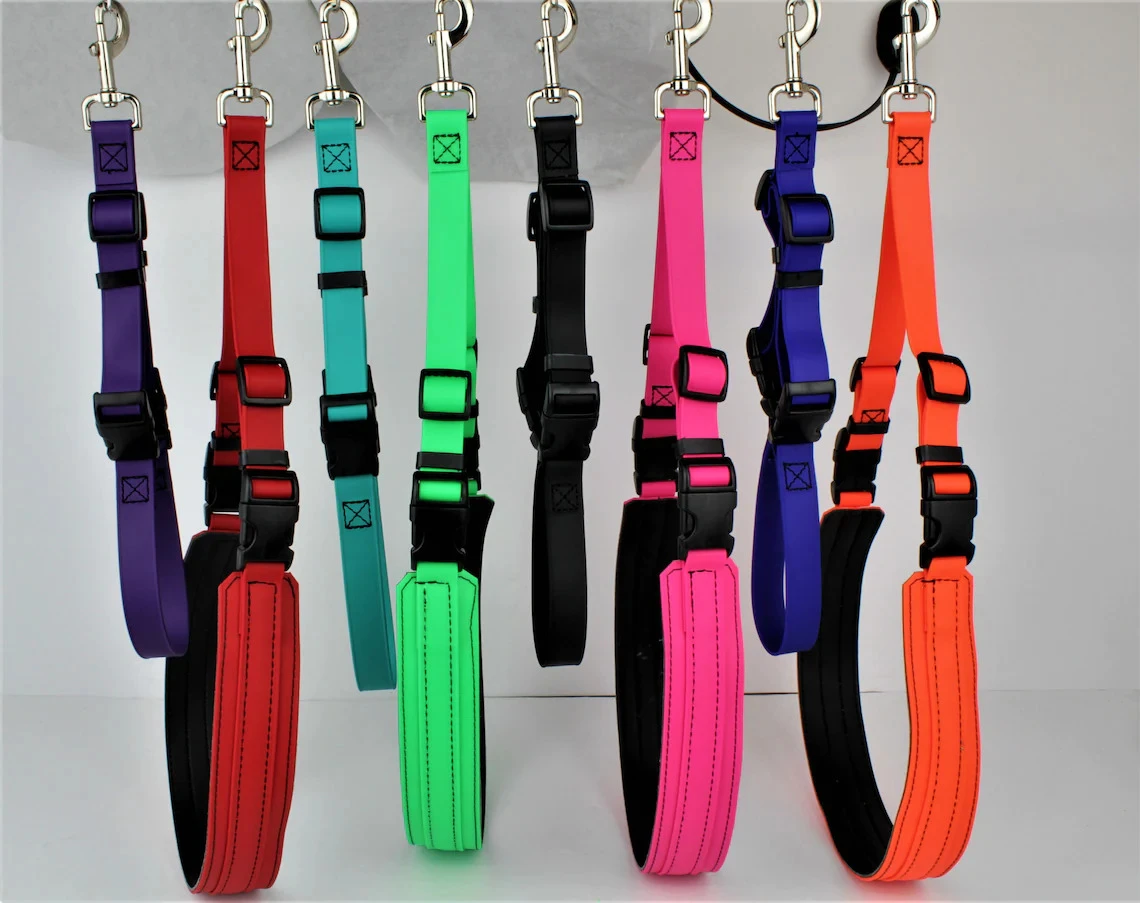 GroomTech Biothane Belly Strap Set - Teal 6 GroomTech Biothane Belly Strap Set - Teal - Image 6