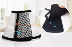 Groomtech Elizabethan Collar #6, Neck Circum 29-37m, Depth 18cm -Grooming Tools Sales GT ECA06 2