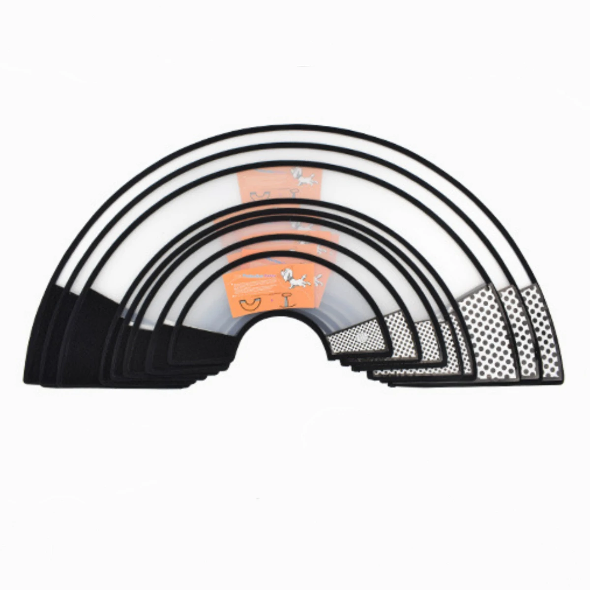 Groomtech Elizabethan Collar #9, Neck Circum 42-50cm, Depth 28cm 1 Groomtech Elizabethan Collar #9, Neck Circum 42-50cm, Depth 28cm