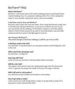 GroomTech Biothane Grooming Loops With Ring 18" X 1/2" - Teal 5 GroomTech Biothane Grooming Loops With Ring 18" X 1/2" - Teal -Grooming Tools Sales GT GL1812 TE 2