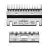 Heiniger Clipper Blade Size 21/23 Coarse For Dirty Coats And Cattle Clipping, 2-4mm