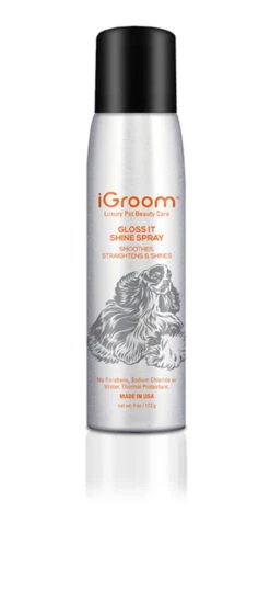 IGroom Gloss It Shine Spray 4oz