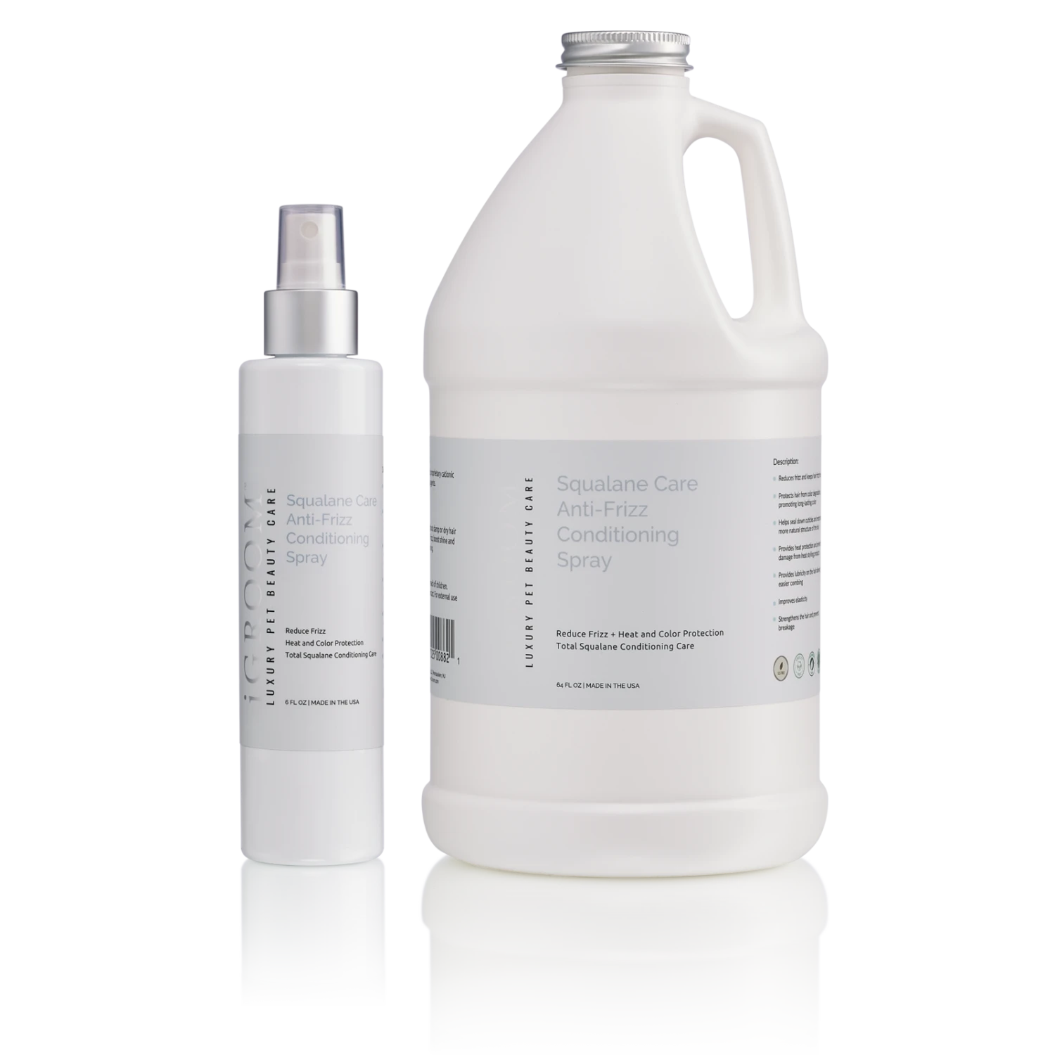 IGroom Squalane Anti-Frizz Conditioning Spray 6oz 1 IGroom Squalane Anti-Frizz Conditioning Spray 6oz