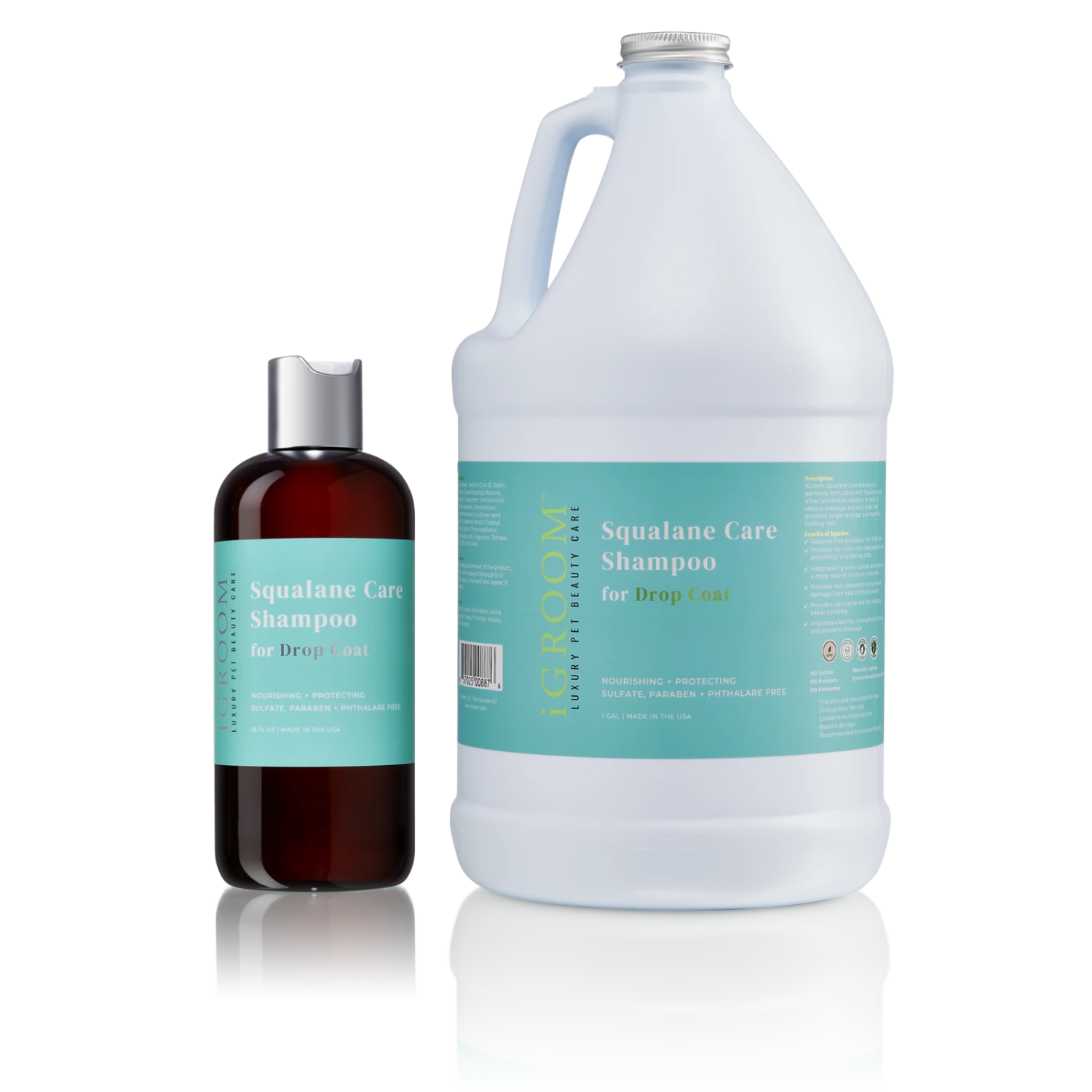 IGroom Squalane Care Shampoo 16oz (473ml) For Drop Coat 1 IGroom Squalane Care Shampoo 16oz (473ml) For Drop Coat