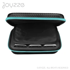 Joyzze Hard Blade Storage Case Fits 12 Blades - Neon Teal -Grooming Tools Sales JY 99082 2