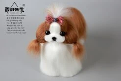Mr. Jiang Shih Tzu Full Body Coat / Model Dog [Brown And White] 058