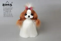 Mr. Jiang Shih Tzu Full Body Coat / Model Dog [Brown And White] 058 -Grooming Tools Sales MJ MP02XB 4