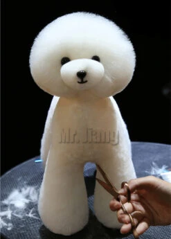 Mr. Jiang Teddy Bear Full Body Coat / Model Dog [White] 002