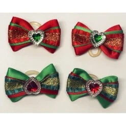 Ollie Tilly Christmas Dog Bows 50pcs, 100-69A