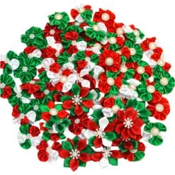 Ollie Tilly Christmas Dog Bows 50pcs, 108-89I