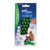 Pet+Me Grooming Brush Green - Soft Silicone, Long Hair