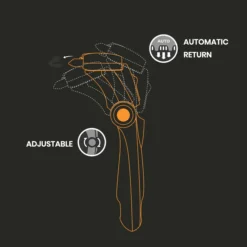 Refuresh Gentle Deshedding Brush For Short/Medium Hair - Medium, Blue