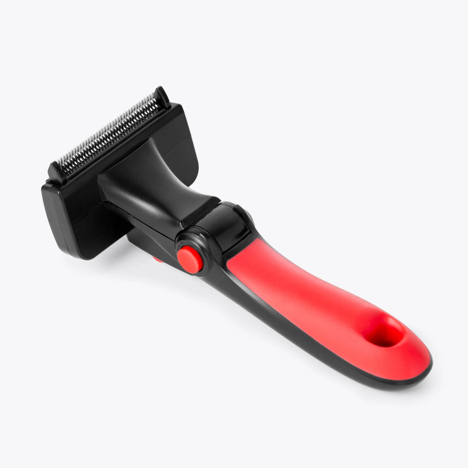 Refuresh Gentle Deshedding Brush For Short/Medium Hair - Large, Red 5 Refuresh Gentle Deshedding Brush For Short/Medium Hair - Large, Red - Image 5