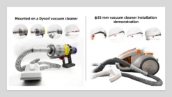 Shernbao Self-Cleaning Pet Brush Kit For Vacuum Cleaners -Grooming Tools Sales S SMDC KIT 2