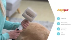 Shernbao Self-Cleaning Pet Brush Kit For Vacuum Cleaners -Grooming Tools Sales S SMDC KIT 4
