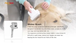 Shernbao Self-Cleaning Pet Brush Kit For Vacuum Cleaners -Grooming Tools Sales S SMDC KIT 5