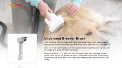 Shernbao Self-Cleaning Pet Brush Kit For Vacuum Cleaners -Grooming Tools Sales S SMDC KIT 6