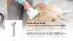 Shernbao Self-Cleaning Pet Brush Kit For Vacuum Cleaners -Grooming Tools Sales S SMDC KIT 7