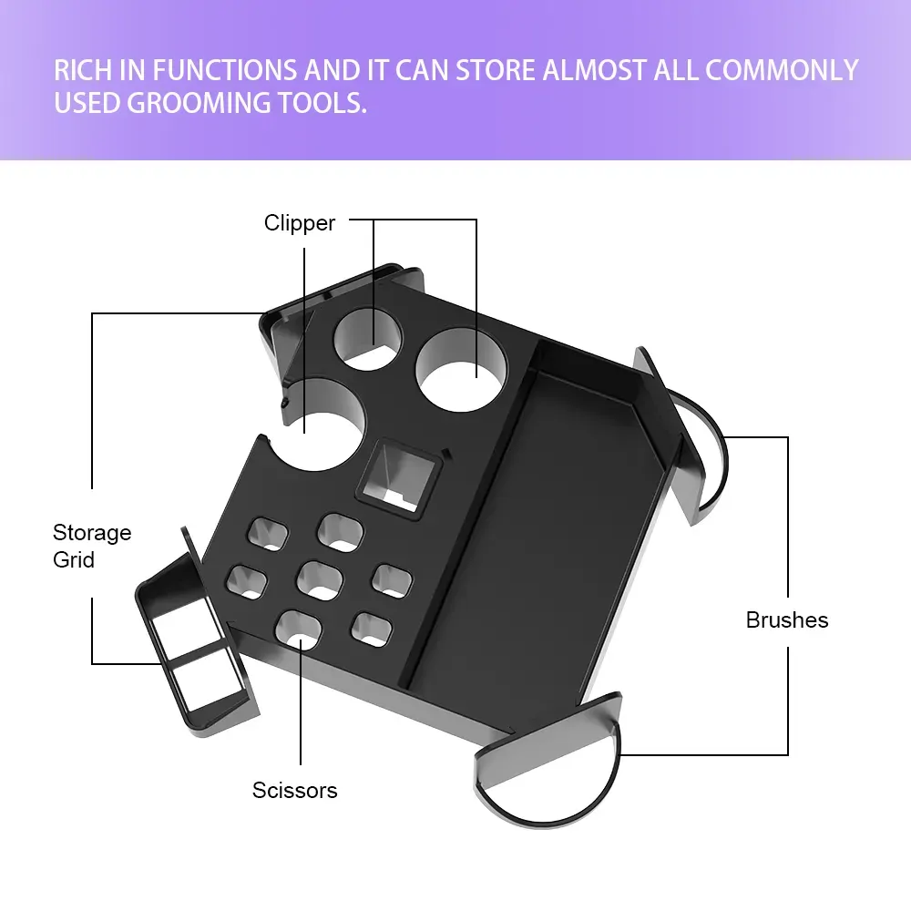 Shernbao Advanced Groomer's Tool Caddy - Pink 7 Shernbao Advanced Groomer's Tool Caddy - Pink - Image 7