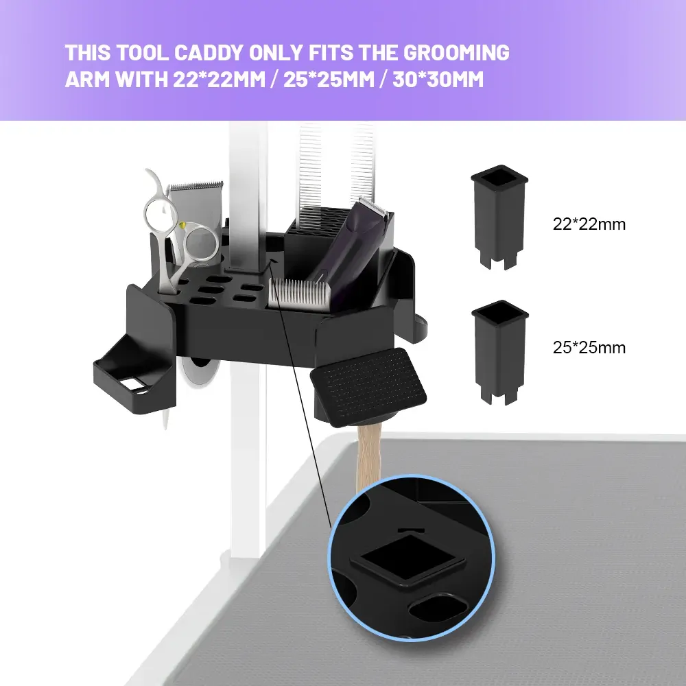 Shernbao Advanced Groomer's Tool Caddy - Purple 1 Shernbao Advanced Groomer's Tool Caddy - Purple