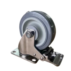 SolidPet Aircraft Cage Trolley Set Of 4 Replacement Castor 5"