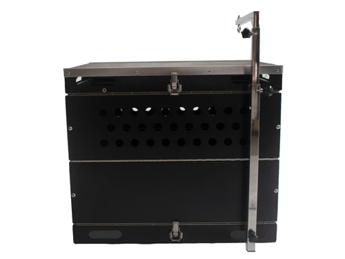 SolidPet Folding Dog Show Aircraft Cage Size 3 - Black 5 SolidPet Folding Dog Show Aircraft Cage Size 3 - Black - Image 5