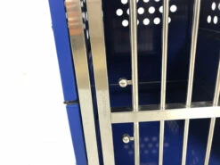 SolidPet Folding Dog Show Aircraft Cage Size 3 - Blue