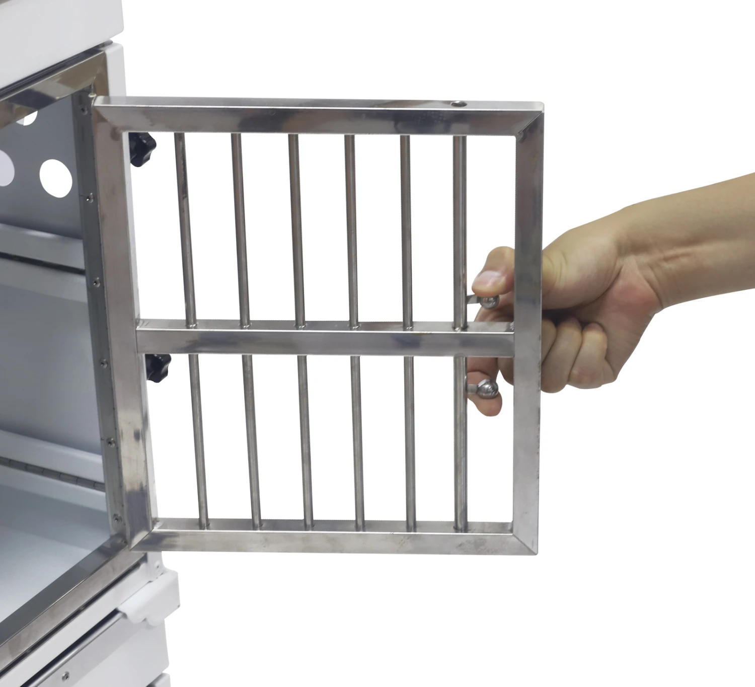 SolidPet Folding Dog Show Aircraft Cage Size 4 - Black 11 SolidPet Folding Dog Show Aircraft Cage Size 4 - Black - Image 11